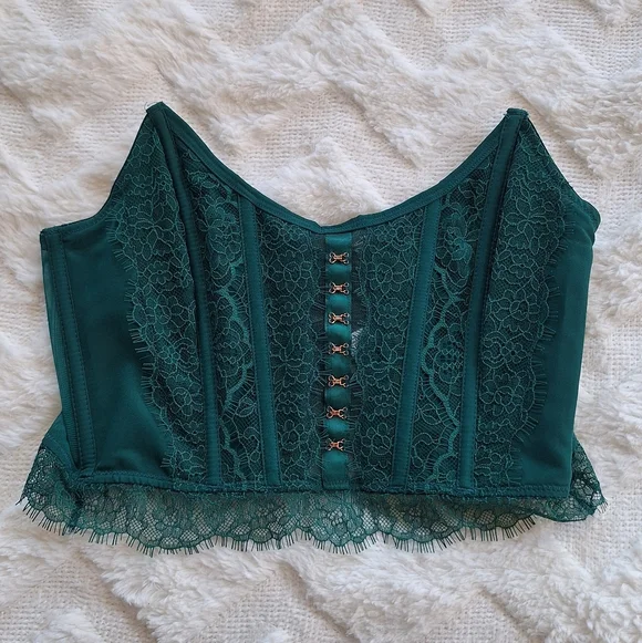 Make Offer! NWT Victoria's Secret Dream Angels Lace Corset - Picture 2 of 6